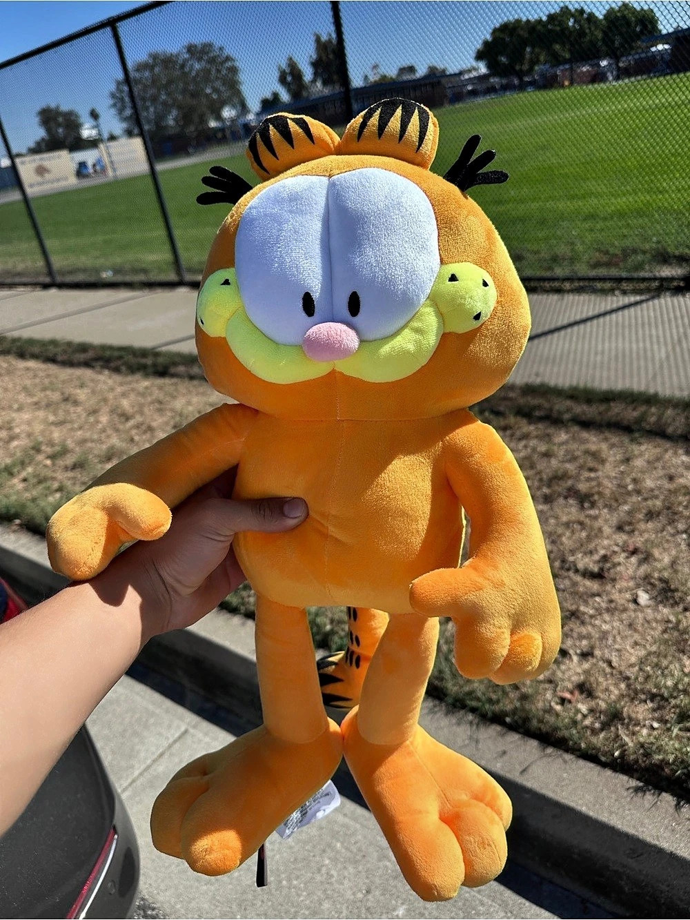 Garfield plush Stuffed Animal NWT Orange